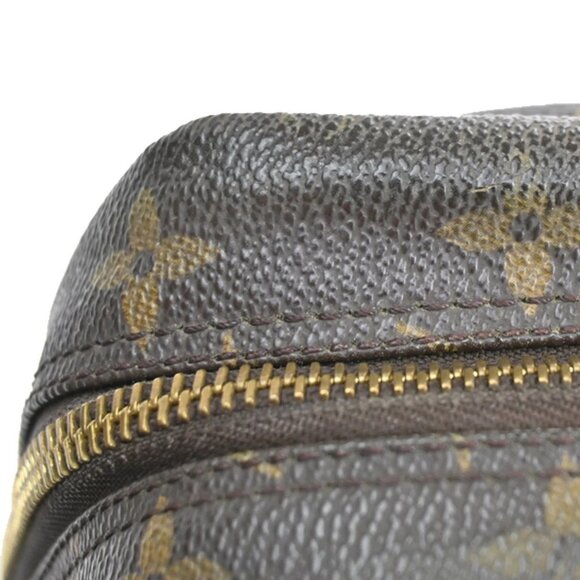 LOUIS VUITTON Trousse Toilette 28 Clutch Hand Bag Monogram Brown - Picture 8 of 15